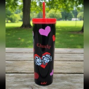 Chucky  And his bride Tumbler/ Novelty